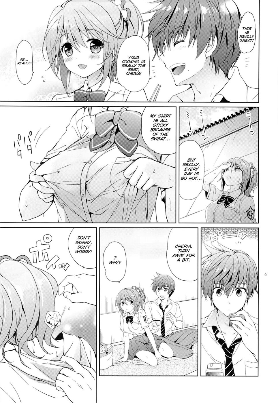 Hentai Manga Comic-Gakuen summer-Read-8